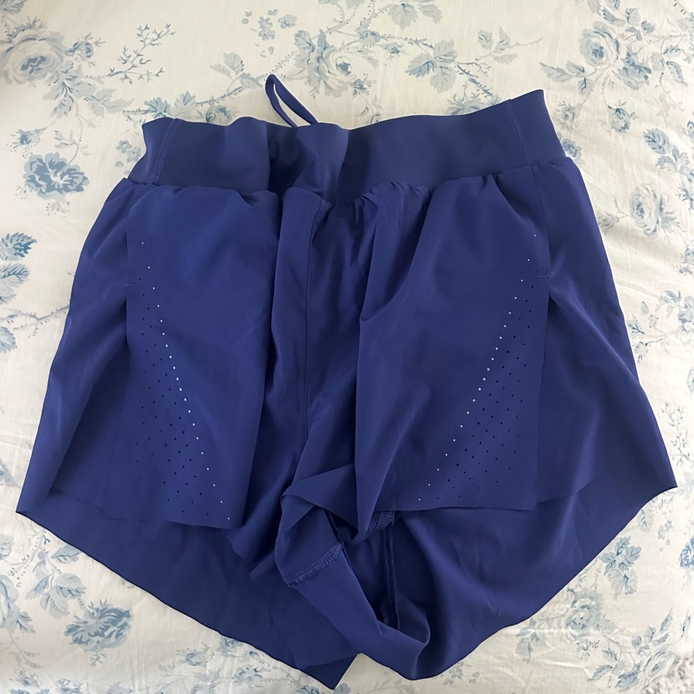 Fast route laser cut run short athleta